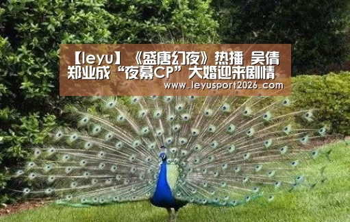 【leyu】《盛唐幻夜》热播 吴倩郑业成“夜幕CP”大婚迎来剧情大逆转(图1) 乐鱼娱乐